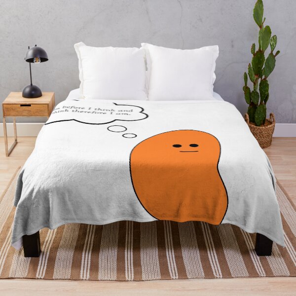 Item preview, Absurd Thoughts - Think (orange) designed and sold by AbsurdJellybean.