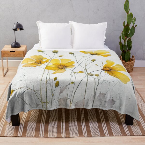 Item preview, Yellow flowers designed and sold by Paintograma.