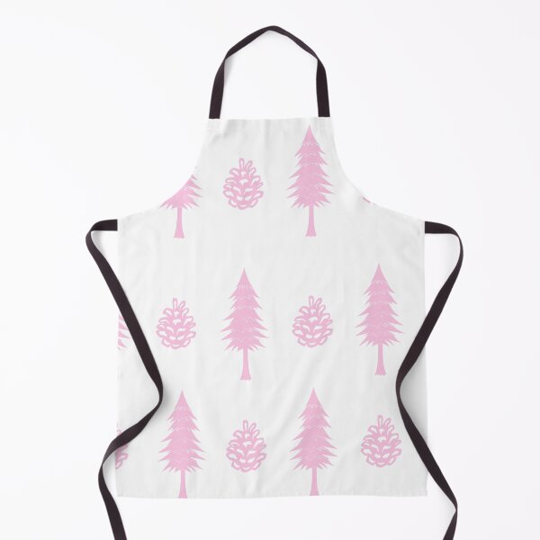 Item preview, Pine Trees, Pinecones, Pink, Large Pattern designed and sold by SpruceGooseCo.