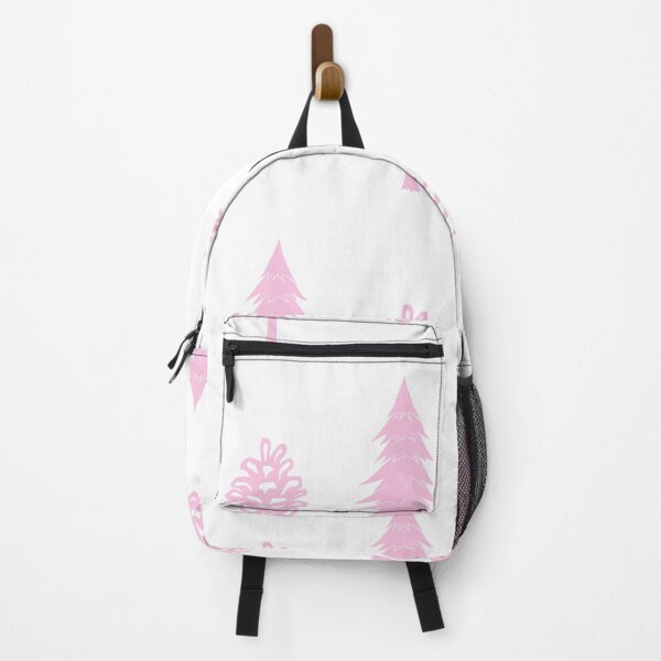 Item preview, Pine Trees, Pinecones, Pink, Large Pattern designed and sold by SpruceGooseCo.