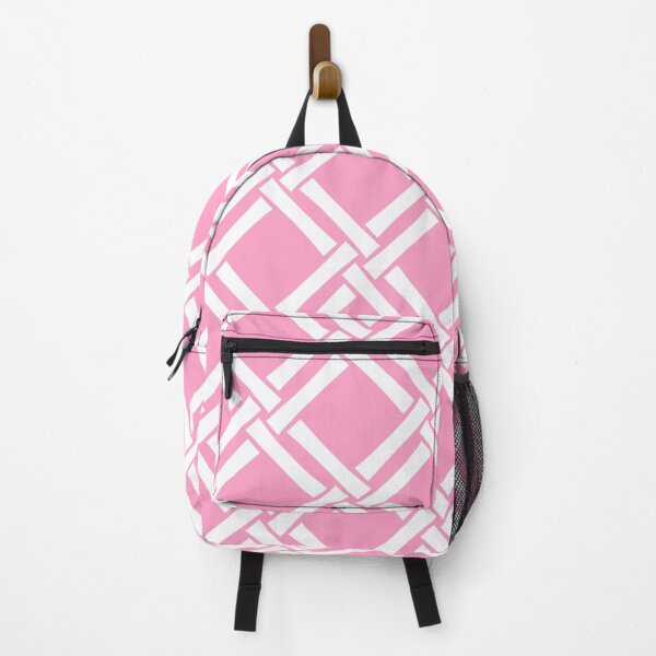 Item preview, Classic Tropical Bamboo Trellis Pattern Pink designed and sold by tonymagnerart.