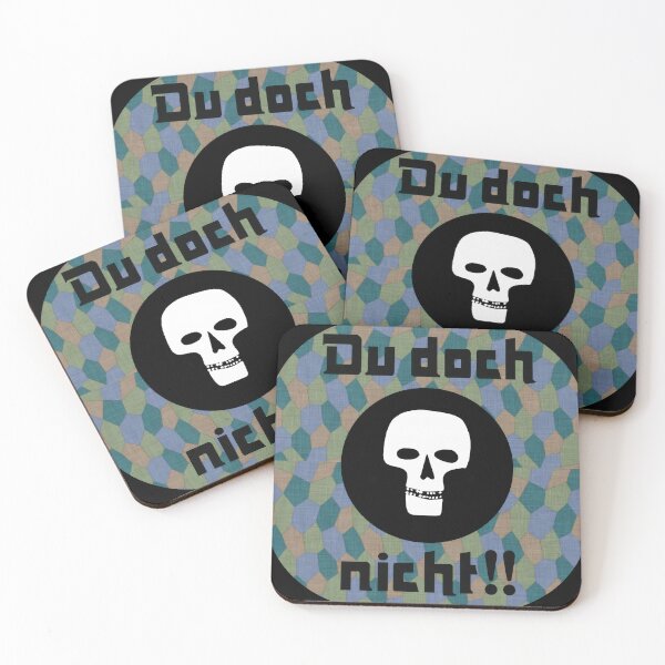 Item preview, Du doch nicht skull graphic designed and sold by MichaelEpp.