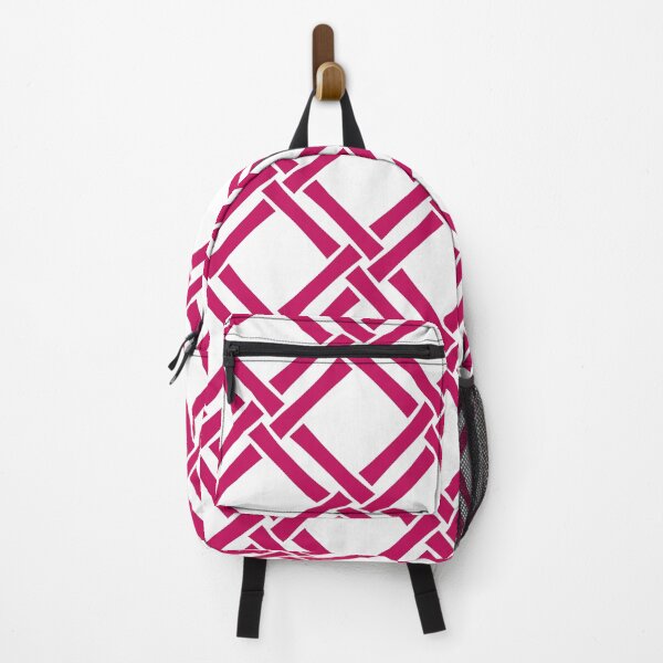 Item preview, Classic Tropical Bamboo Trellis Magenta designed and sold by tonymagnerart.