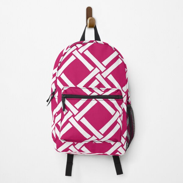 Item preview, Classic Tropical Bamboo Trellis Pattern Magenta designed and sold by tonymagnerart.