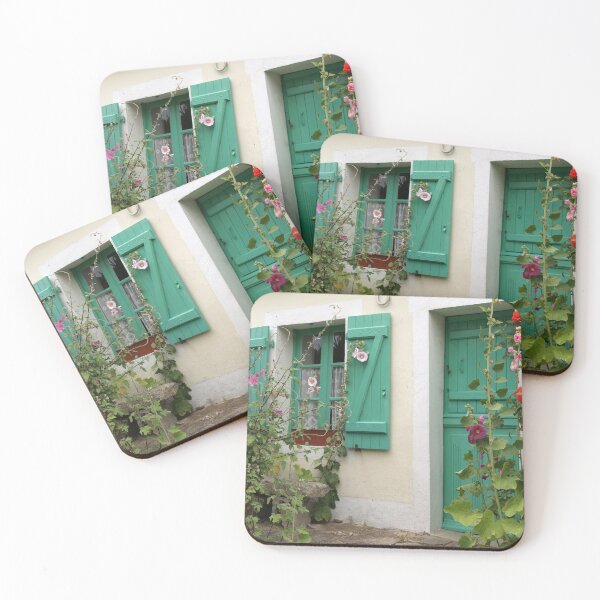 Item preview, Pretty shuttered window - Ile Houat, France designed and sold by moor2sea.