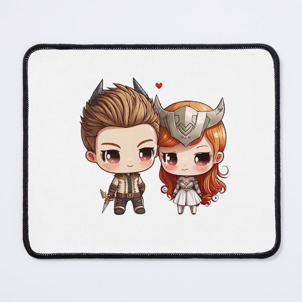 Item preview,  Cute Couple chibi designed and sold by addthana.