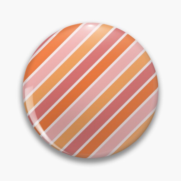 Item preview, Pink and orange diagonal retro style stripes designed and sold by BattaAnastasia.