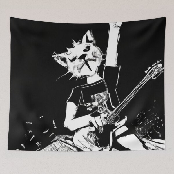 Item preview, Feline Frenzy: The Punk Rock Cat Rocks Out designed and sold by akanahdyer.
