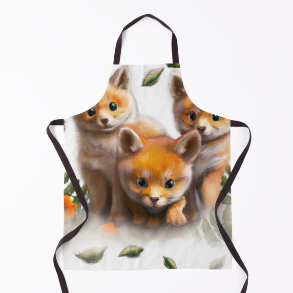 Item preview, Fox Cubs Huddled Together | Fox Illustration | Fox Watercolor Drawing designed and sold by phillipbooth.