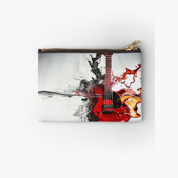 Item preview, Commercial Guitar Art With Water and Flames designed and sold by Unwind-Art-Work.