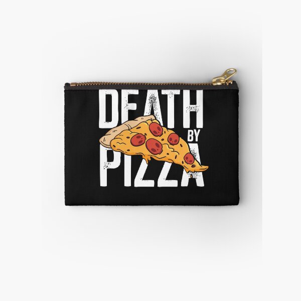 Item preview, Death by Pizza - Funny designed and sold by ChrisFeil.