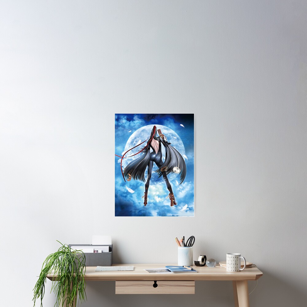 Bayonetta 1 Design Poster For Sale By Angelialucis Redbubble