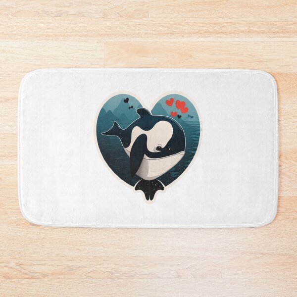 Item preview, Orca Is My Valentine designed and sold by laurateamart.