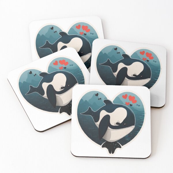 Item preview, Orca Is My Valentine designed and sold by laurateamart.