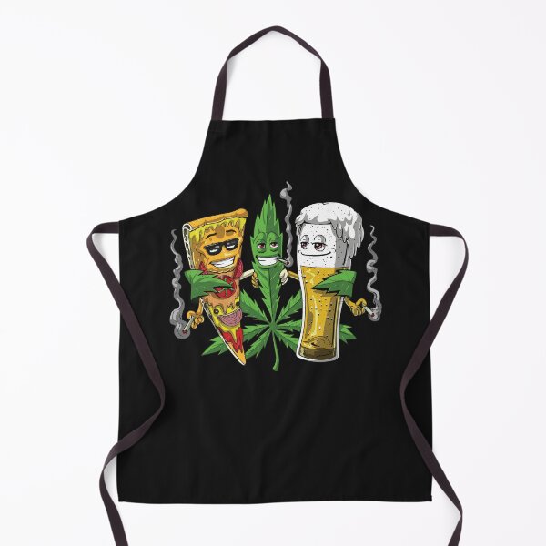 Item preview, Chill out pizza, beer & hemp - Funny designed and sold by ChrisFeil.
