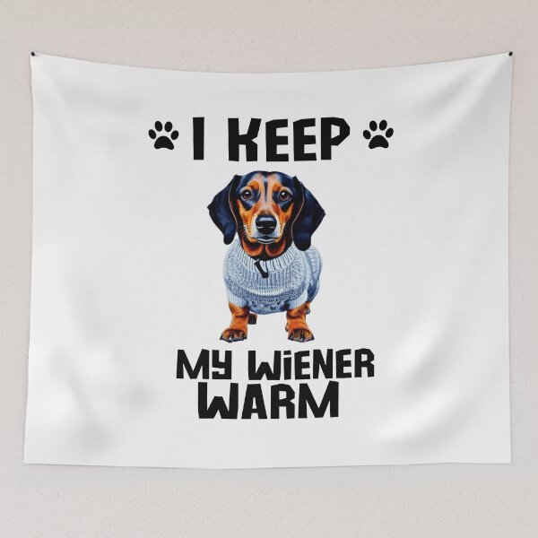 Item preview, I Keep My Wiener Warm designed and sold by Rich Summers Art.