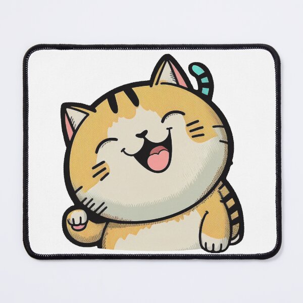 Item preview, Happy Yellow Cat designed and sold by passivedreamer.