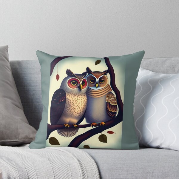 Item preview, Cute two owls  designed and sold by NTGUILTY.