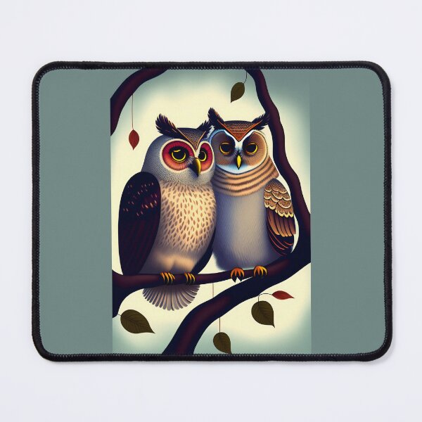 Item preview, Cute two owls designed and sold by NTGUILTY.