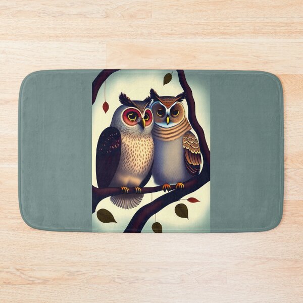 Item preview, Cute two owls  designed and sold by NTGUILTY.