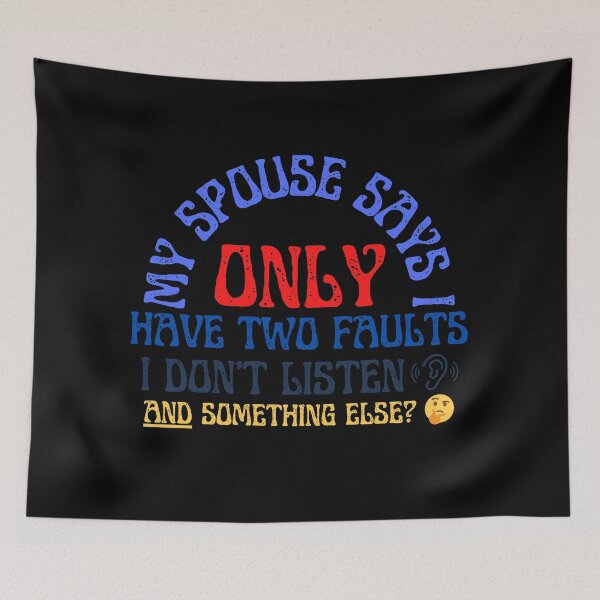 Item preview, My Spose says I ONLY have TWO Faults designed and sold by RickS-Ts-N-Such.