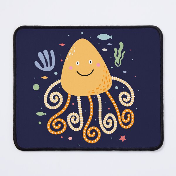 Item preview, Funny cartoon octopus. designed and sold by KO-SIM.