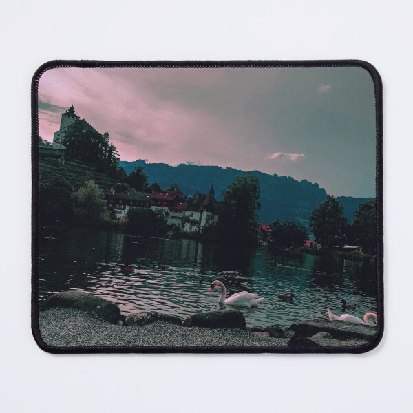 Item preview, cloudy lake werdenberg designed and sold by ThatOneTurboGuy.