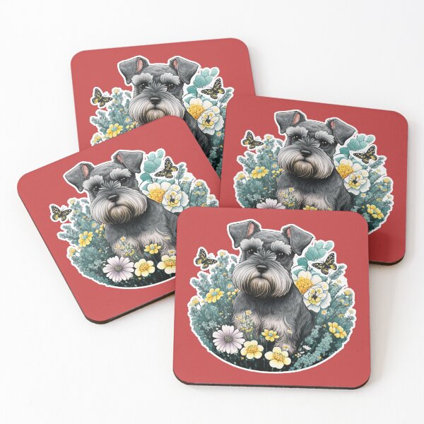 Item preview, A Cute Miniature Schnauzer designed and sold by ZooStateofMind.