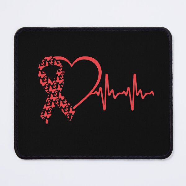 Item preview, Nurse Doctor EKG Heart Diseases Surgery Heartbeat Red Ribbon Medical designed and sold by ZANNIX.