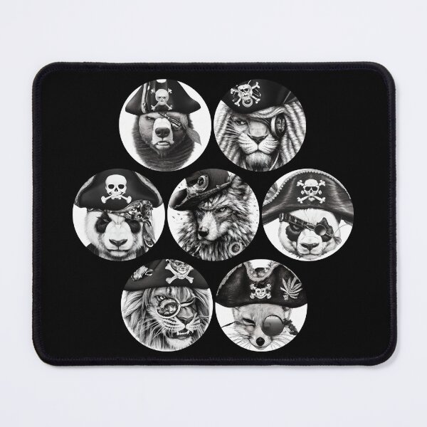 Item preview, Pirate Animal Crew designed and sold by Leonardo Palumbo.