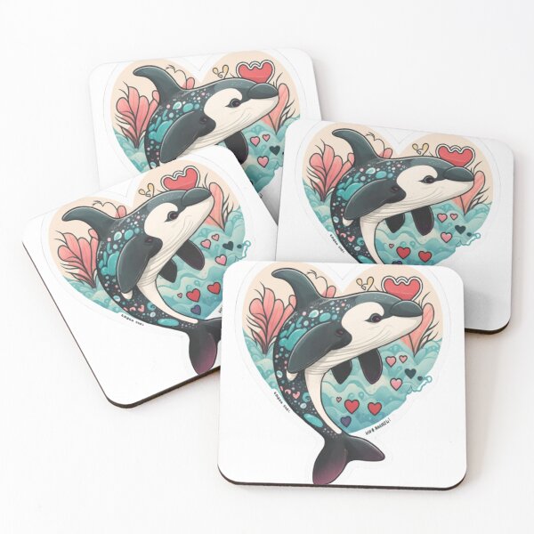 Item preview, Orca Is My Valentine designed and sold by laurateamart.