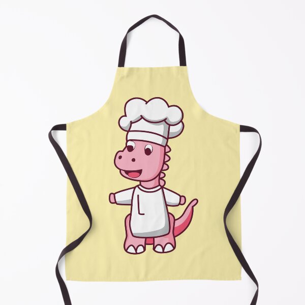 Item preview, Chef lindo de la historieta del dinosaurio de Kawaii designed and sold by KawaiiBombShop.