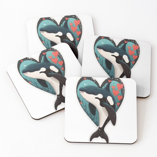 Item preview, Orca Is My Valentine designed and sold by laurateamart.