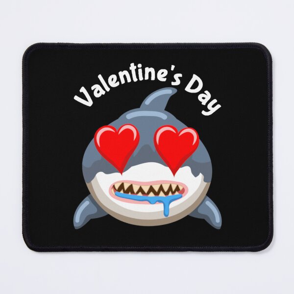 Item preview, Heart Eyed Shark -Valentine's Day Heart Emoji Eye Shark designed and sold by WigOutlet.