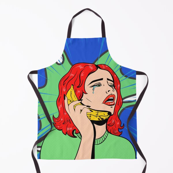 Item preview, girl banana pop art designed and sold by comicc.