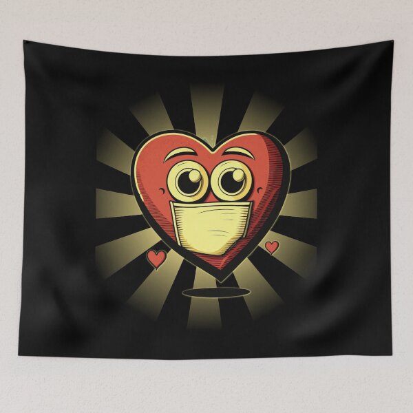 Item preview, Love Is Everywhere But So Is The Flu, Valentines Day designed and sold by the-NAME-.