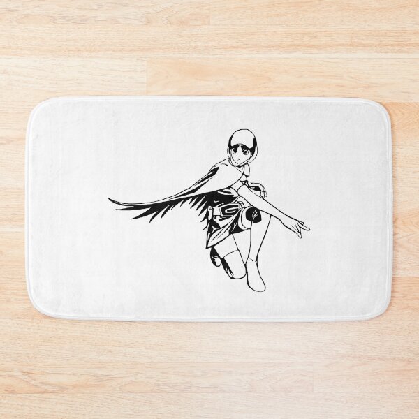 Item preview, Gatchaman Jun the Swan black and white design designed and sold by Persona-.