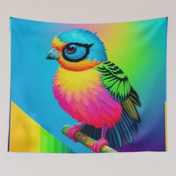 Item preview, Colorful Small Parrot designed and sold by Nobiya.