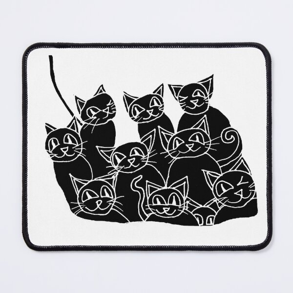 Item preview, Find the mouse, Black designed and sold by Sonia Osiecka Ramsurn.