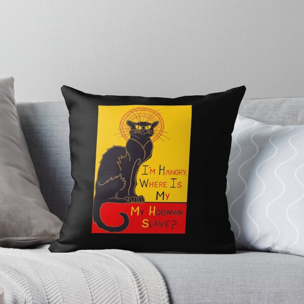 Item preview, Hangry cat looking for slave designed and sold by QuirkyCatz.