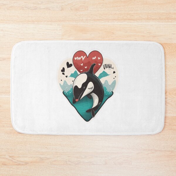 Item preview, Orca Is My Valentine designed and sold by laurateamart.