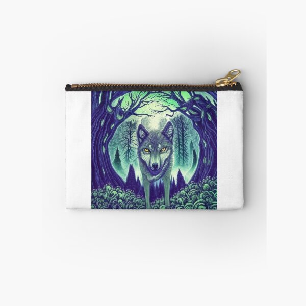 Item preview, An Haunted Wolfdog. Watercolour wolve. designed and sold by Doggymadness.