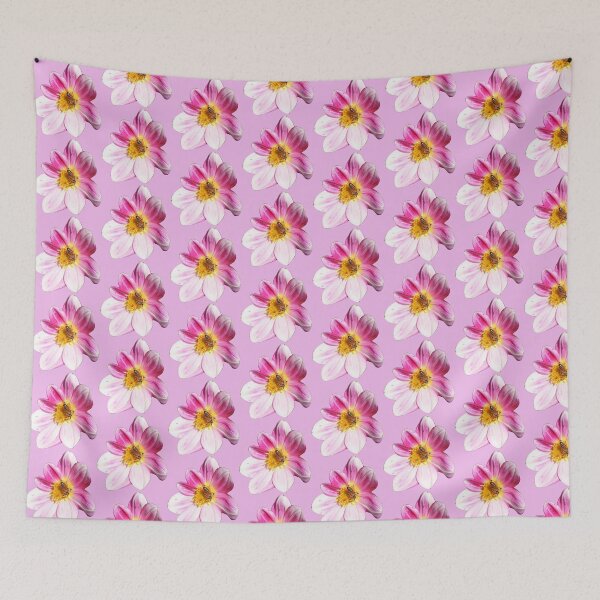 Item preview, Pattern - Bee on Flower - pink background designed and sold by DrAgonPhotos.