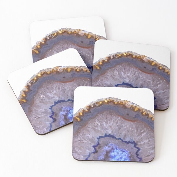 Item preview, Druze Dark Blue Agate designed and sold by Alemi.