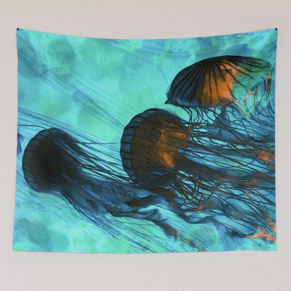 Item preview, Jellyfish of the Under Sea Volcano designed and sold by DistortionArt.