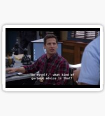 Brooklyn 99 Funny Quote Sticker