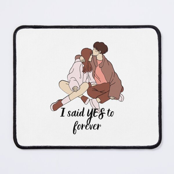Item preview, I said YES to forever - Newly engaged couple, Leveled Up To Fiance, Soon To Be Weds designed and sold by craftymilenials.