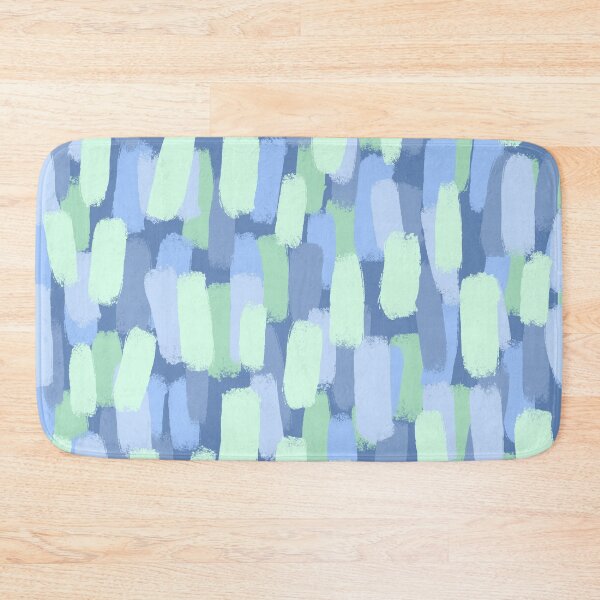 Item preview, Abstract, Blue and Green Paint Brush Effect designed and sold by OneThreeSix.