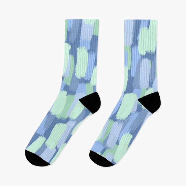 Item preview, Abstract, Blue and Green Paint Brush Effect designed and sold by OneThreeSix.