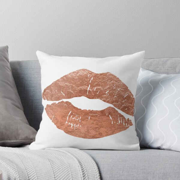 Item preview, Rose gold kiss on the lips designed and sold by peggieprints.